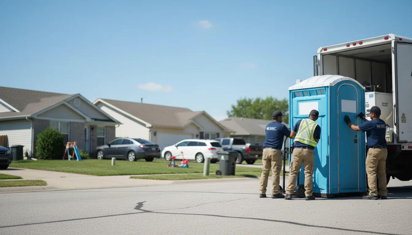 Standard Porta Potty Rentals in Broughton, IL near me